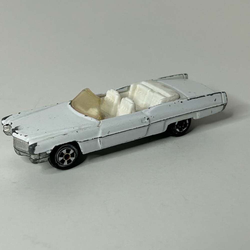 Ertl Dukes of Hazzard Boss Hogg's Cadillac White Diecast Toy Car